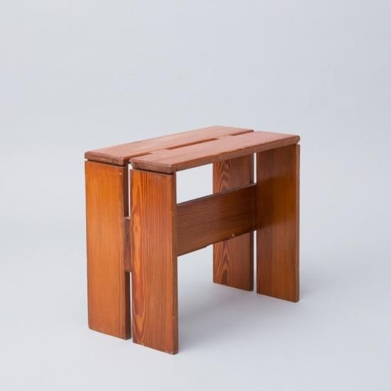 Les Arcs Wood Stool - NICK WHITE Les Arcs Wood Stool - NICK WHITE