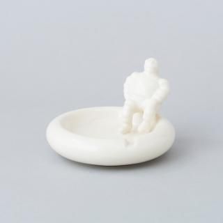 Michelin Man Bibendum <br>Porcelain Ashtray 