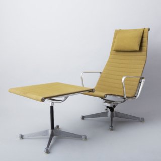 Aluminum Group Lounge Chair & Ottoman