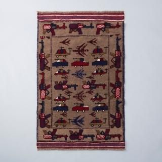 Afghan War Rugアフガン・ウォーラグ - NICK WHITE Afghan War Rugアフガン・ウォーラグ - NICK WHITE