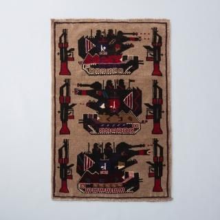 Afghan War Rugアフガン・ウォーラグ - NICK WHITE Afghan War Rugアフガン・ウォーラグ - NICK WHITE