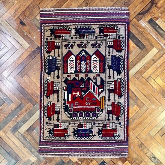 Afghan War Rug - NICK WHITE