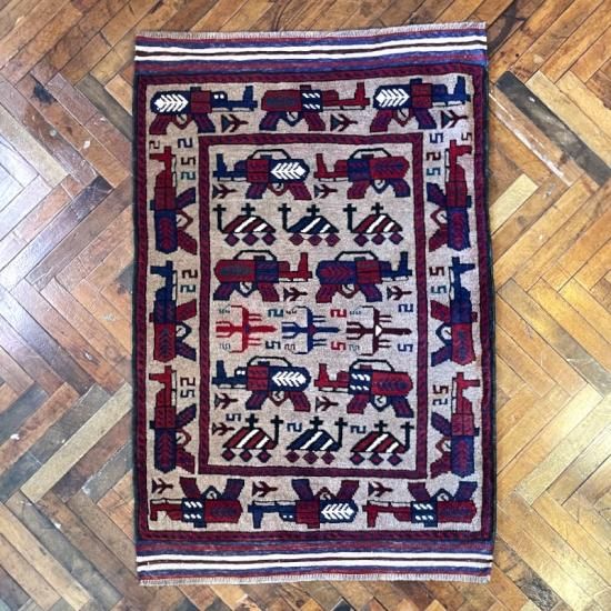 Afghan War Rug - NICK WHITE