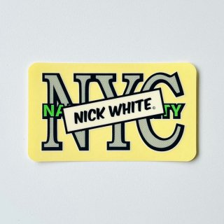 YOSHIYUKI TAKIMOTO x NICK WHITE Logo Sticker