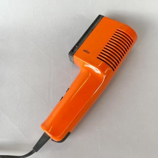 BRAUN - BRAUN HLD4 ヘアドライヤー レッド アンティーク 西ドイツ製 BRAUN HLD4 ヘアドライヤー レッド アンティーク 西ドイツ製