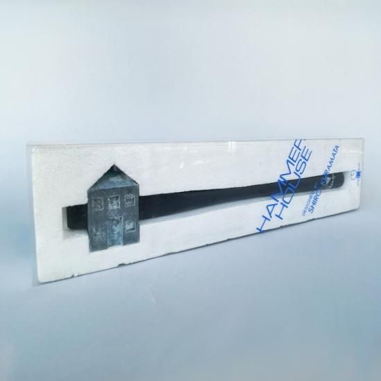 【GINGER掲載商品】 Kuramata Shiro / WHITE NICK - House Hammer 置物