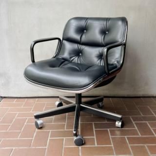 Pollock Chair<br>(Model 1258 Swivel Armchair )