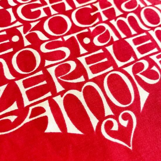T⭐︎アレキサンダージラルド　LOVE ファブリックパネル 希少品】アレキサンダージラルド LOVE HEART ファブリックパネル