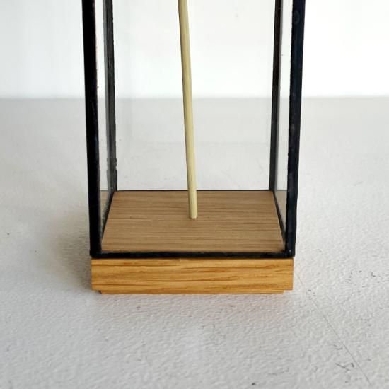 しずく型ガラス レッド 5個 クラフト Ansan