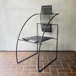 stoop | “QUINTA” Chair by Mario Botta for Alias in Steel