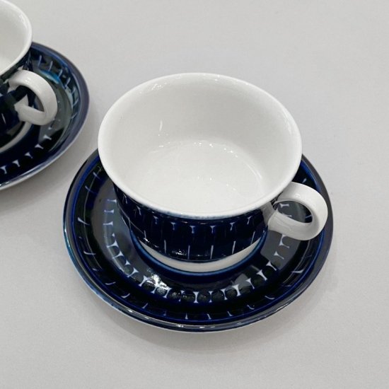 ARABIA Valencia Demitasse Cup＆Saucer / Set of 2 - NICK WHITE