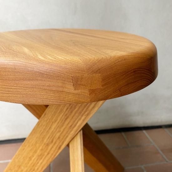 Pierre Chapo / Round Stool S31 - NICK WHITE Pierre Chapo / Round Stool S31 - NICK WHITE