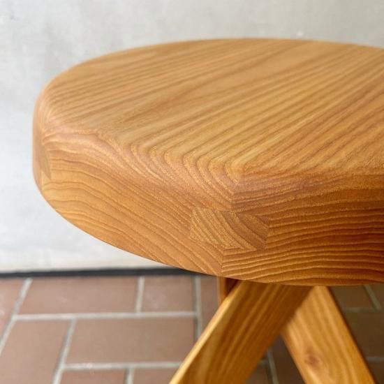 Pierre Chapo / Round Stool S31 - NICK WHITE Pierre Chapo / Round Stool S31 - NICK WHITE