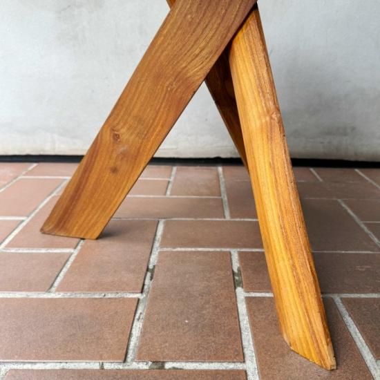 Pierre Chapo / Round Stool S31 (70's Vintage) - NICK WHITE Pierre Chapo / Round Stool S31 (70's Vintage) - NICK WHITE