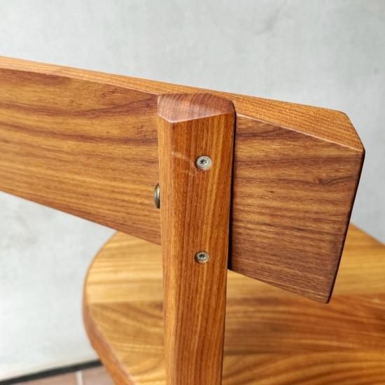 Pierre Chapo / S34 Chair with 7-shaped back - NICK WHITE Pierre Chapo / S34 Chair with 7-shaped back - NICK WHITE