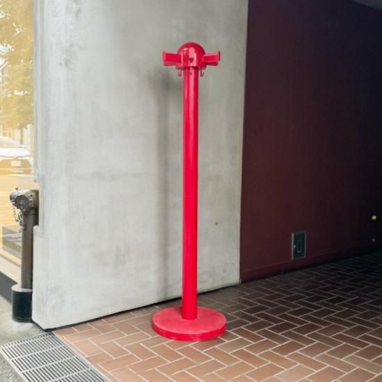 希少　レア　kartell コートスタンド　ヴィンテージ　レトロ レトロ コートハンガー ポール スタンド ラック 帽子掛け 傘立て