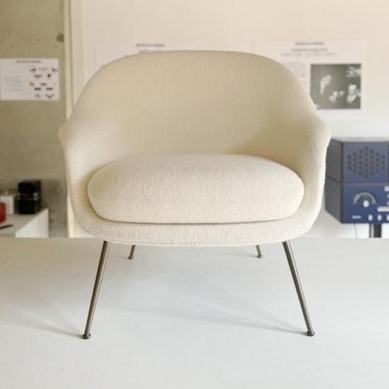 ユニークなホワイトラウンジチェア ラウンジチェアDX（レッグレスト連動タイプ）ホワイト【幅66cm】の通販