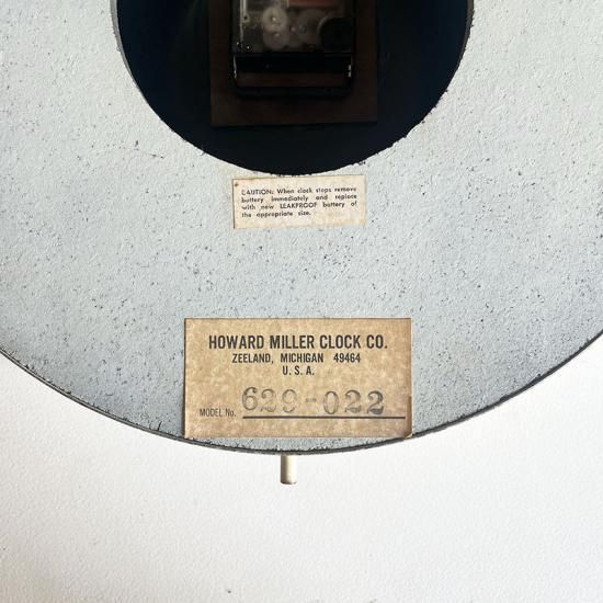 Howard Miller Wall Clock / No.629-022 - NICK WHITE Howard Miller Wall Clock / No.629-022 - NICK WHITE