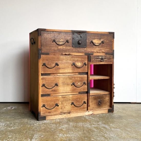 P/OP (tansu × acrylic) / Cabinet - NICK WHITE