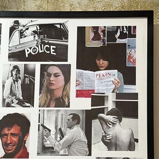 Jean Luc Godard / agnès b. Exhibition Poster - NICK WHITE Jean Luc Godard / agnès b. Exhibition Poster - NICK WHITE