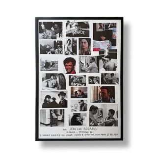 Jean Luc Godard / agnès b. Exhibition Poster