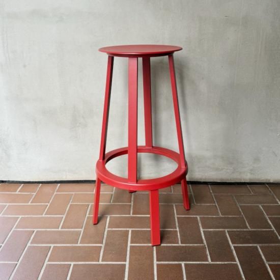 HAY / Revolver Bar Stool High H76 / set of 3 - NICK WHITE HAY / Revolver Bar Stool High H76 / set of 3 - NICK WHITE