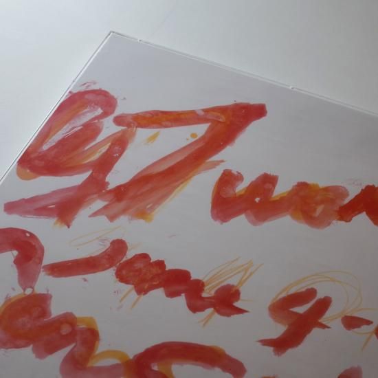 Cy Twombly / 2009 / Orange - NICK WHITE