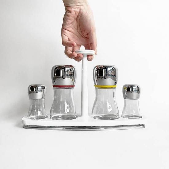 Zenit” Condiment Containers / Alessi - NICK WHITE