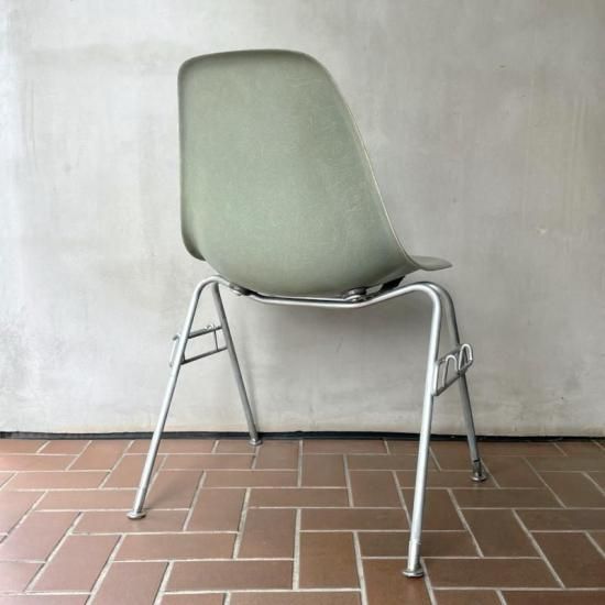 Eames Sideshell Stacking Base イームズチェア 3脚 Eames Side Shell / Stacking Base (DSS) / Seaform Green - NICK WHITE