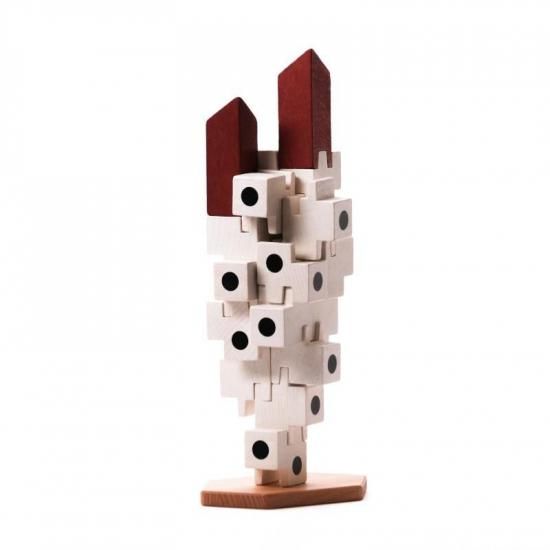 Japanese Capsule Tower / Stacking Game - NICK WHITE