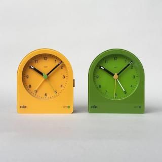 Braun Alarm Clock BC22 Green / Yellow