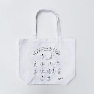 HONGAMA  NICK WHITE GALLERY / Tote Bag / White<img class='new_mark_img2' src='https://img.shop-pro.jp/img/new/icons5.gif' style='border:none;display:inline;margin:0px;padding:0px;width:auto;' />