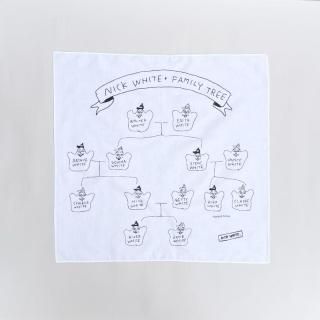 HONGAMA  NICK WHITE GALLERY / Bandana / White<img class='new_mark_img2' src='https://img.shop-pro.jp/img/new/icons5.gif' style='border:none;display:inline;margin:0px;padding:0px;width:auto;' />