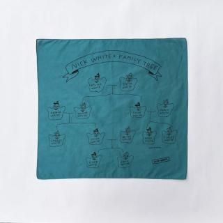 HONGAMA  NICK WHITE GALLERY / Bandana / Green<img class='new_mark_img2' src='https://img.shop-pro.jp/img/new/icons5.gif' style='border:none;display:inline;margin:0px;padding:0px;width:auto;' />