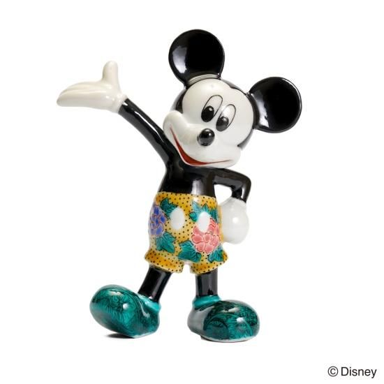 ミッキーマウス フィギュア 吉田屋牡丹 田中柚伎 作 Kutani Disney Collection 九谷焼でつくるディズニーの和食器 ミッキーマウス フィギュア 吉田屋牡丹 田中柚伎 作 Kutani Disney Collection 九谷焼でつくるディズニーの和食器