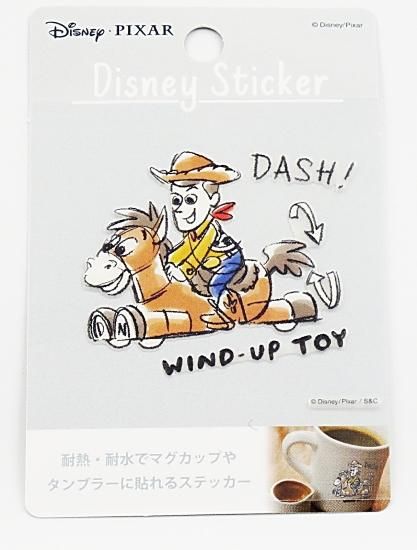 Disney ディズニー 耐熱耐水ステッカー トイストーリー ウッディ Sc Sticker Disney ディズニー 耐熱耐水ステッカー トイストーリー ウッディ Sc Sticker