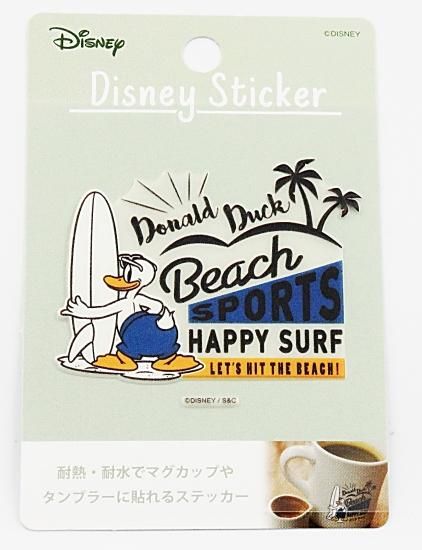 Disney ディズニー 耐熱耐水ステッカー ドナルド Sc Sticker Disney ディズニー 耐熱耐水ステッカー ドナルド Sc Sticker