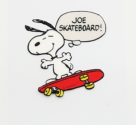 Peanuts Snoopy スヌーピー 耐熱 耐水ステッカー スケボー Sc Sticker