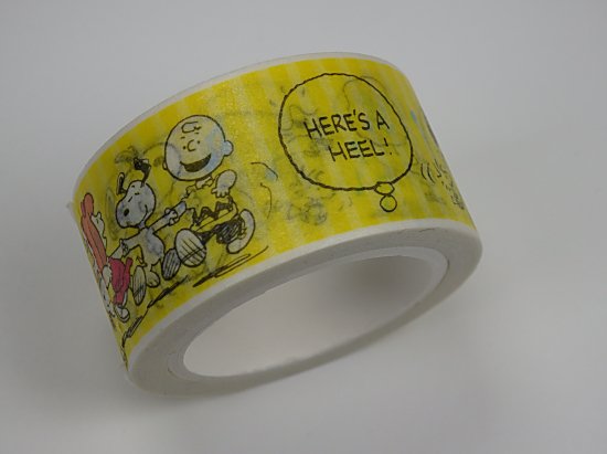 Peanuts Snoopy スヌーピー マスキングテープ ハッピーダンス Sc Sticker