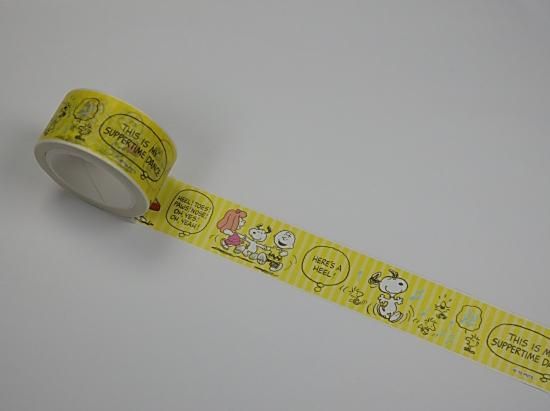 Peanuts Snoopy スヌーピー マスキングテープ ハッピーダンス Sc Sticker