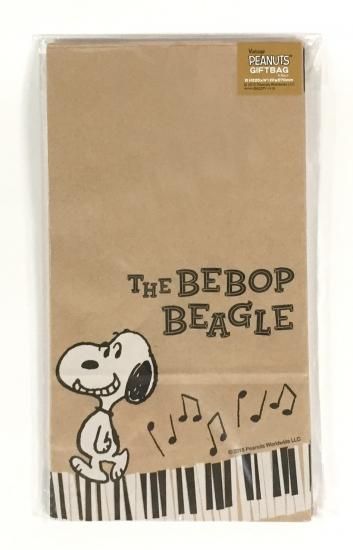 Peanuts Snoopy スヌーピー マチ付きギフト用ペーパーバッグ ピアノ Sc Sticker Peanuts Snoopy スヌーピー マチ付きギフト用ペーパーバッグ ピアノ Sc Sticker