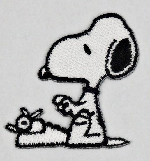 Peanuts Snoopy スヌーピー アップリケデコ タイプライター Sc Sticker