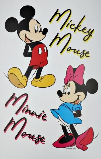 グランドホールセール 貼って剥がせるウォールステッカー DISNEY ミッキー ディズニー スクラップブッキング