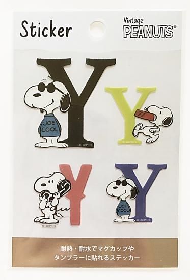 Peanuts Snoopy スヌーピー 貼って剥がせる 耐熱耐水ステッカー スヌーピー y Sc Sticker Peanuts Snoopy スヌーピー 貼って剥がせる 耐熱耐水ステッカー スヌーピー y Sc Sticker