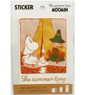 <img class='new_mark_img1' src='https://img.shop-pro.jp/img/new/icons1.gif' style='border:none;display:inline;margin:0px;padding:0px;width:auto;' />ムーミン　MOOMIN　耐熱耐水ステッカー　キャンプ