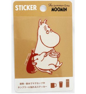 <img class='new_mark_img1' src='https://img.shop-pro.jp/img/new/icons1.gif' style='border:none;display:inline;margin:0px;padding:0px;width:auto;' />ムーミン　MOOMIN　耐熱耐水ステッカー　ムーミン