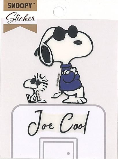 スヌーピー 貼ってはがせる スイッチステッカー JOE COOL PKS310