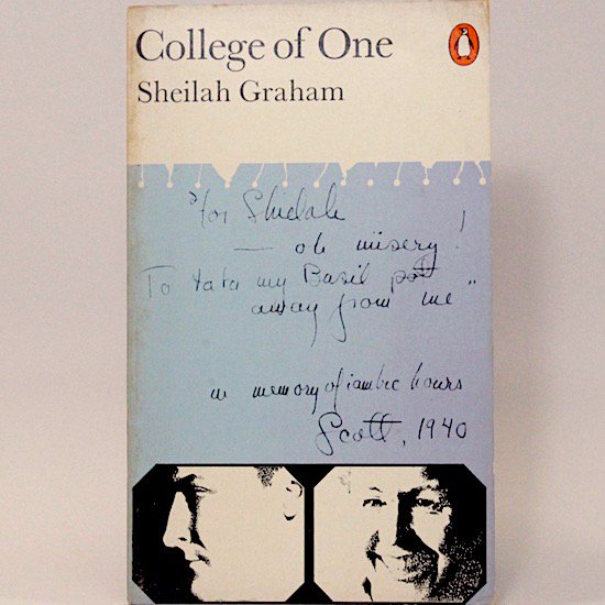 College of One/Sheilah Graham  Penguin Books







