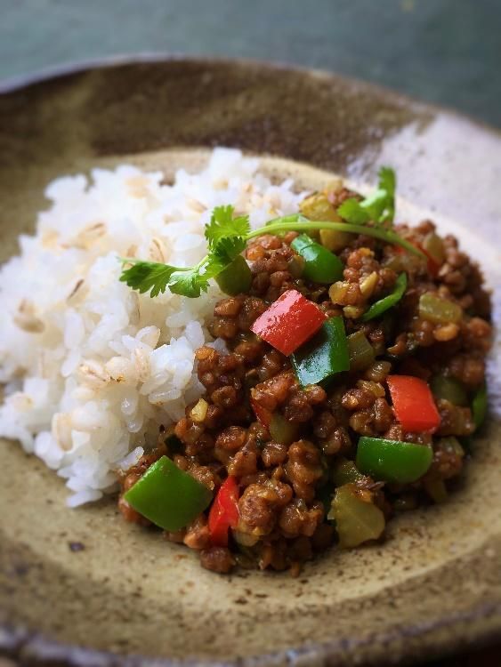 たかきびドライカレー