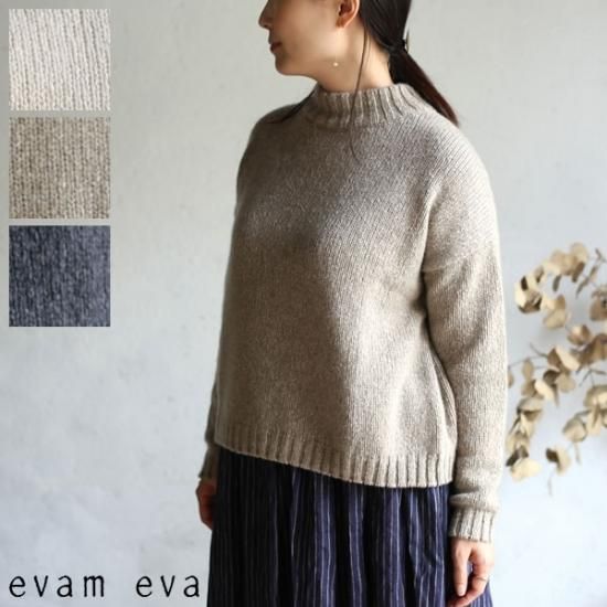 evam eva ニット カシミヤ（ショッパー付き）